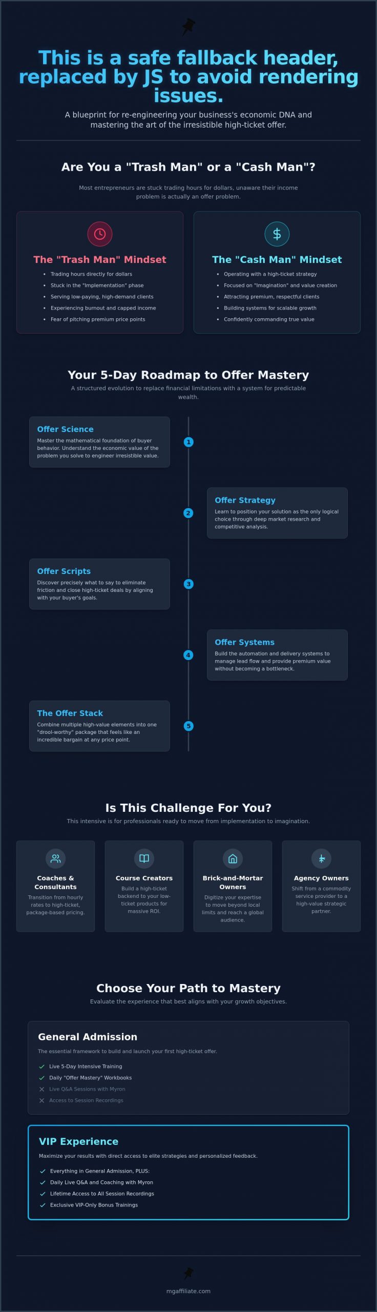 Scale Your Business: Myron Golden Make More Offers Challenge