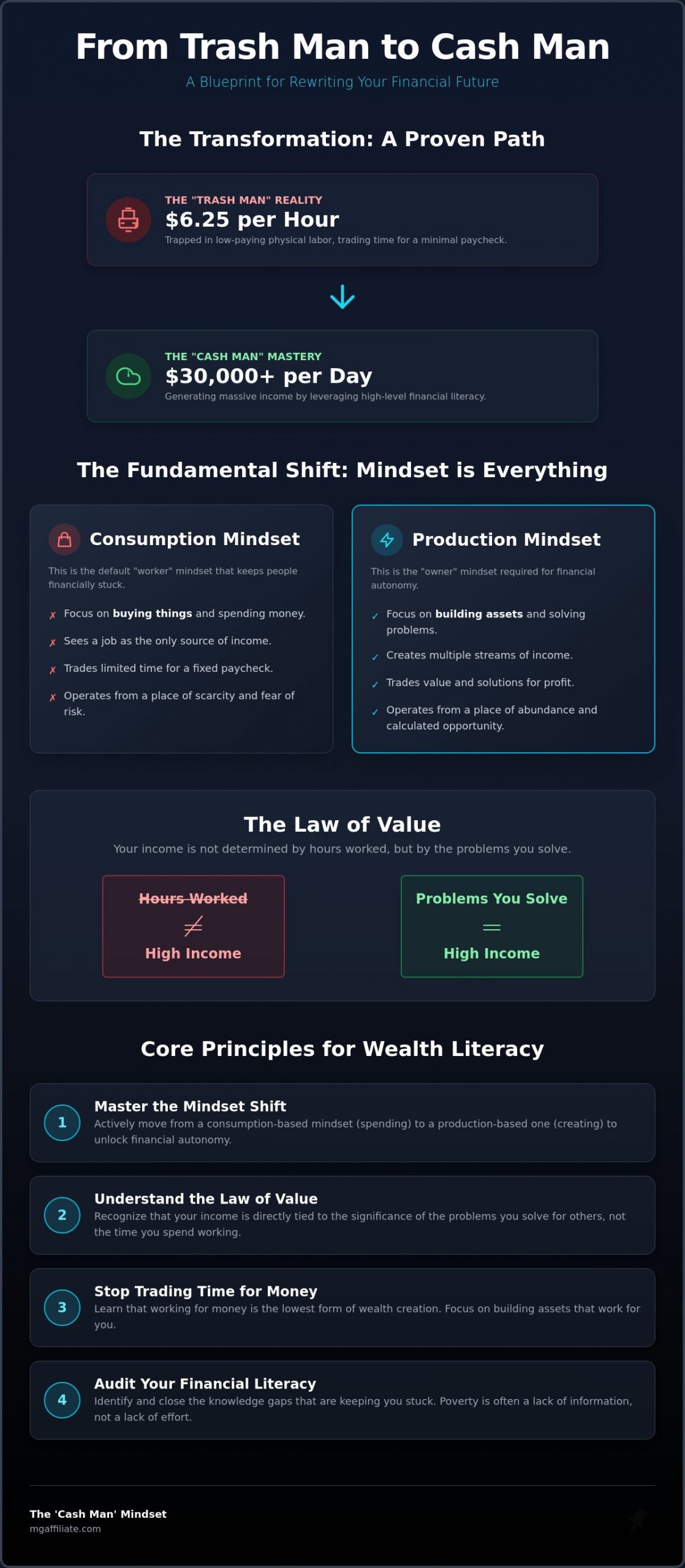 From Trash Man to Cash Man Book: Your Wealth Guide