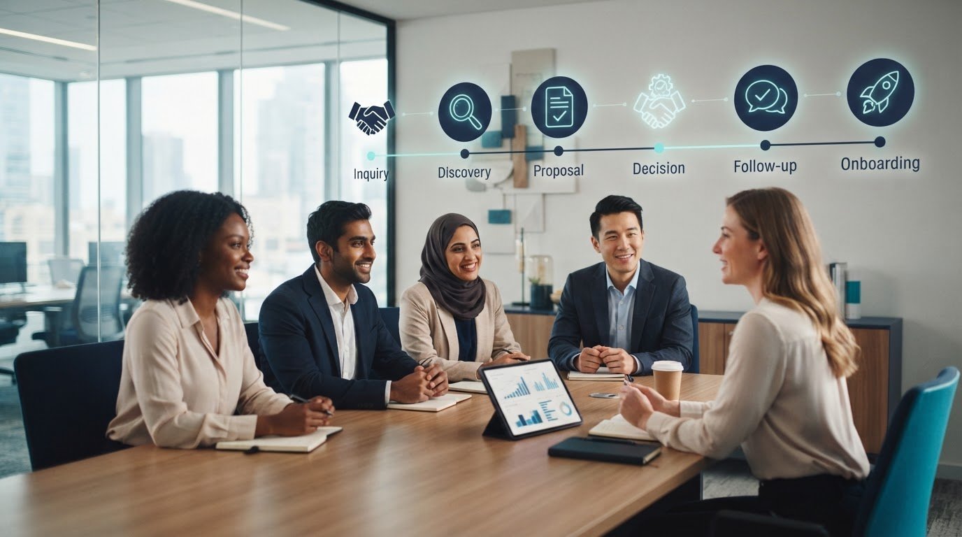 Service Business Sales Process: A Practical 2026 Guide